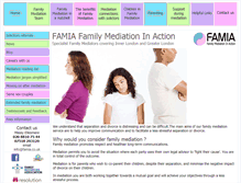 Tablet Screenshot of famia.co.uk